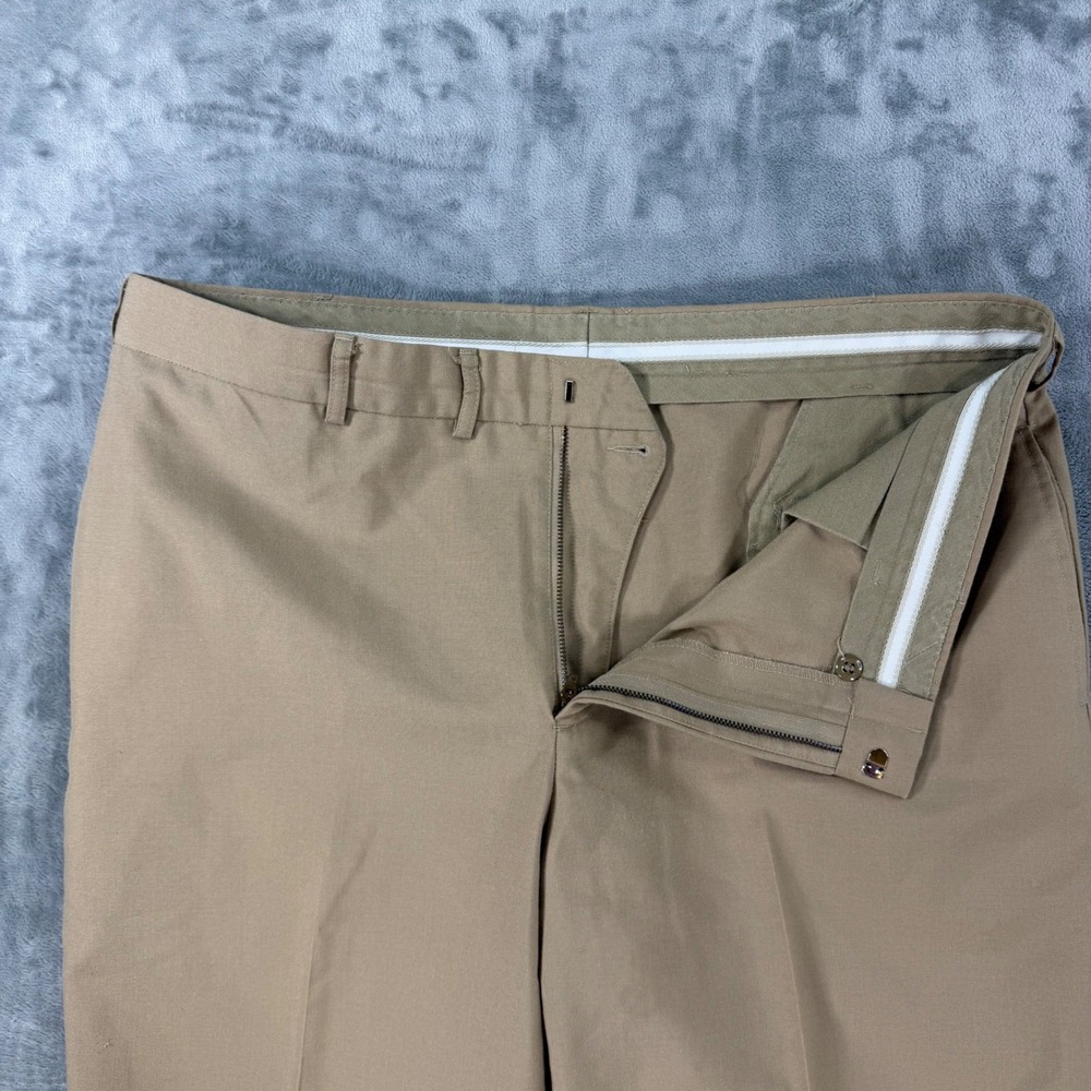 Flying Cross US Navy Pants Men's Size 38x32 Khaki Dress Trousers - Picture 3 of 6